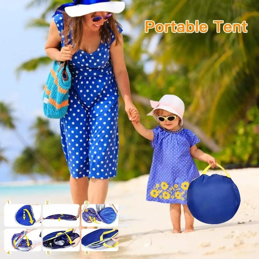 Rocket Ship Kids Tent Pop Up Play Toy Tent for Children Large Space