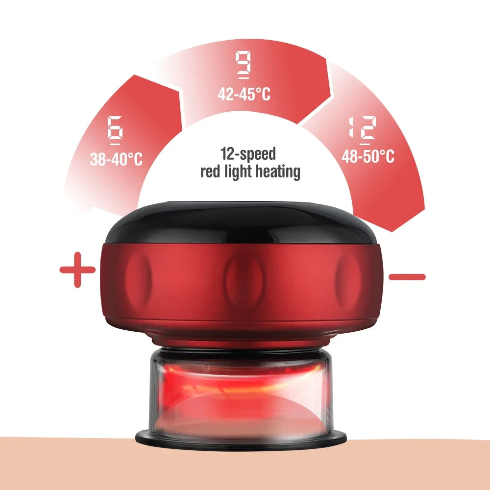 Intelligent Vacuum Cupping Massage Device Electric Heating Scraping