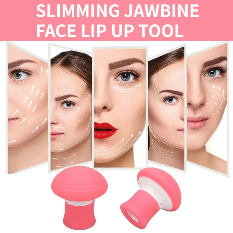 Fast Thin Face Silica Gel Mouth Jaw Exerciser Slimming Face Lift Tool Chin