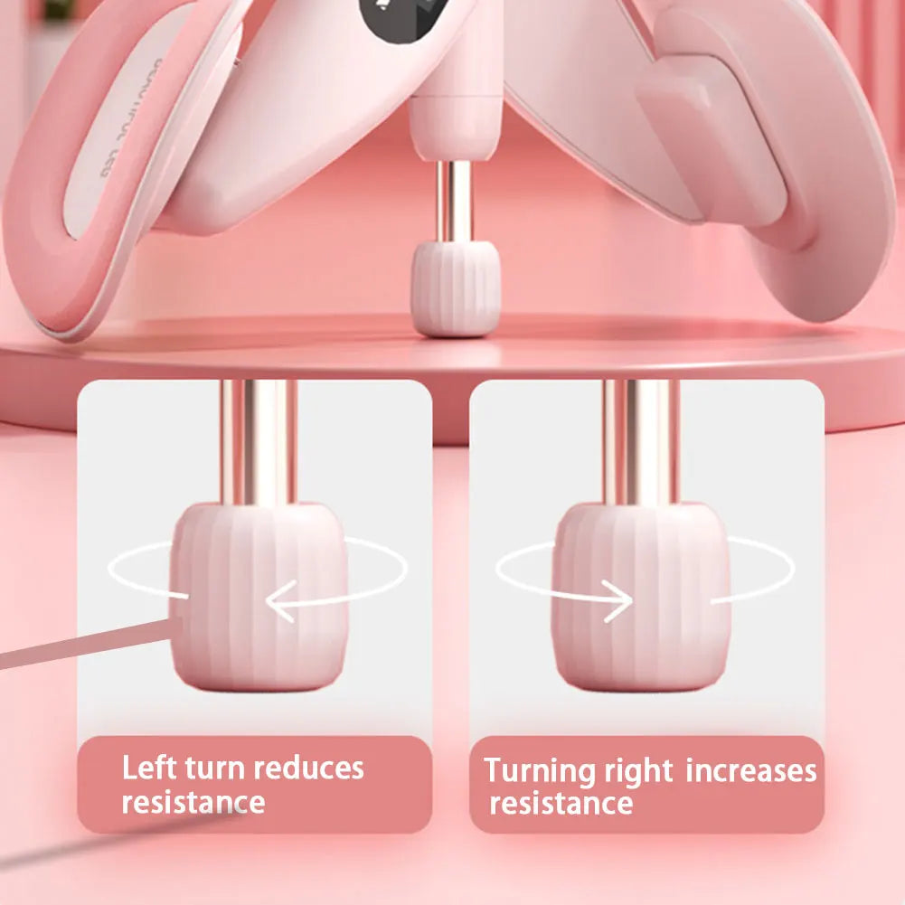 Thigh Master Pelvic Floor Trainer Adjustable Resistance with Counter