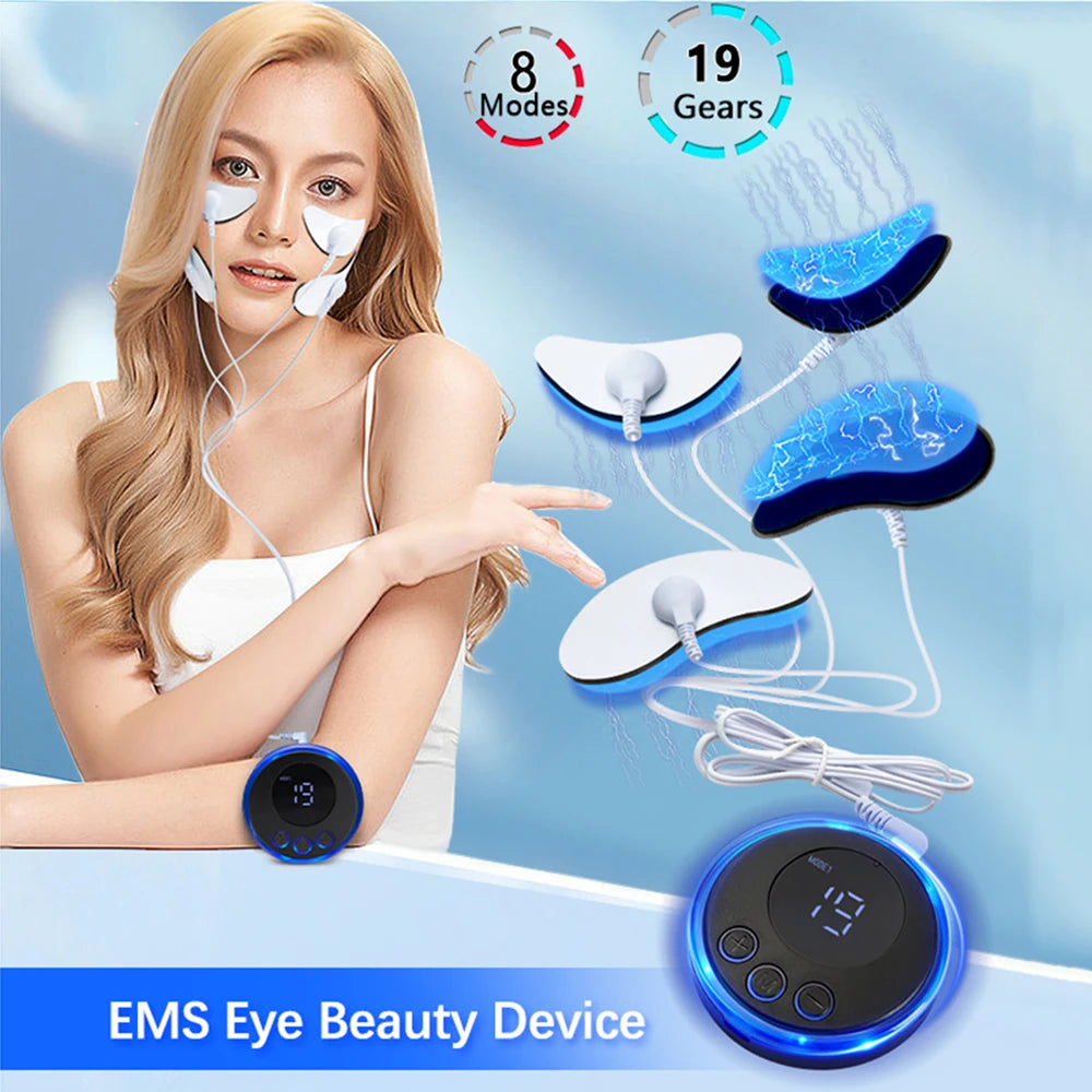 EMS Face Lifting Massage Microcurrent Face For Face Anti Wrinkle Skin
