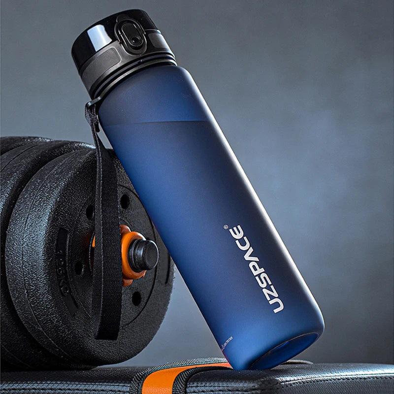 500/800/1000ml Sports Water Bottle Portable Leakproof Shaker Drinkware