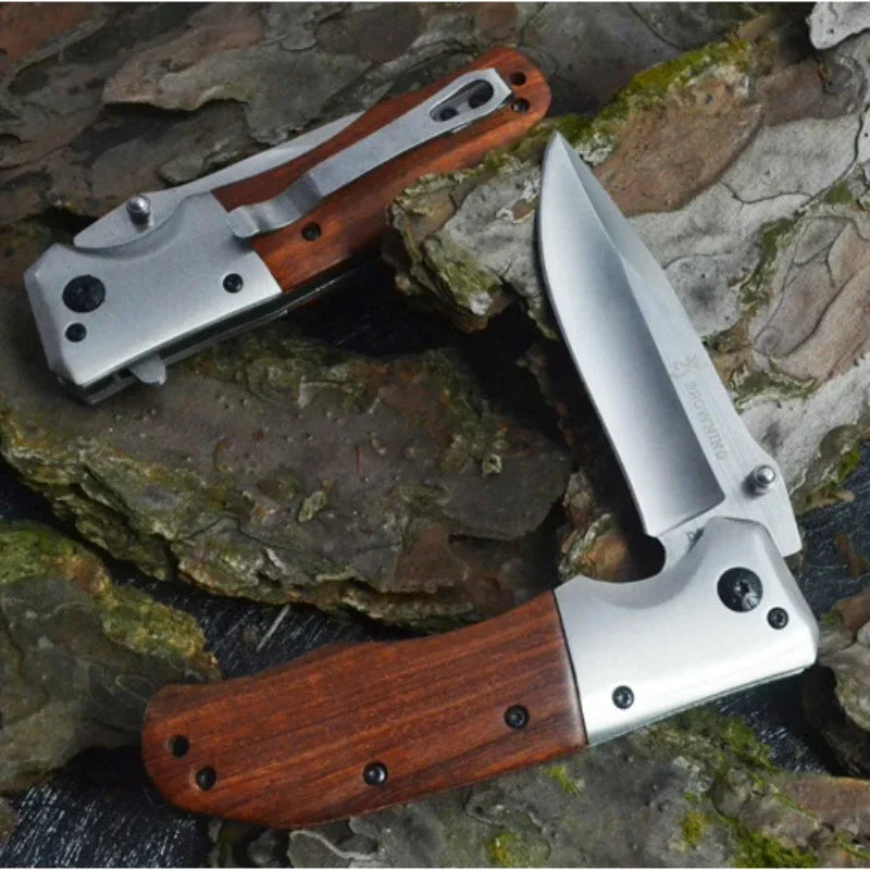 Outdoor Portable Folding Knife for Men High Hardness Survival Military