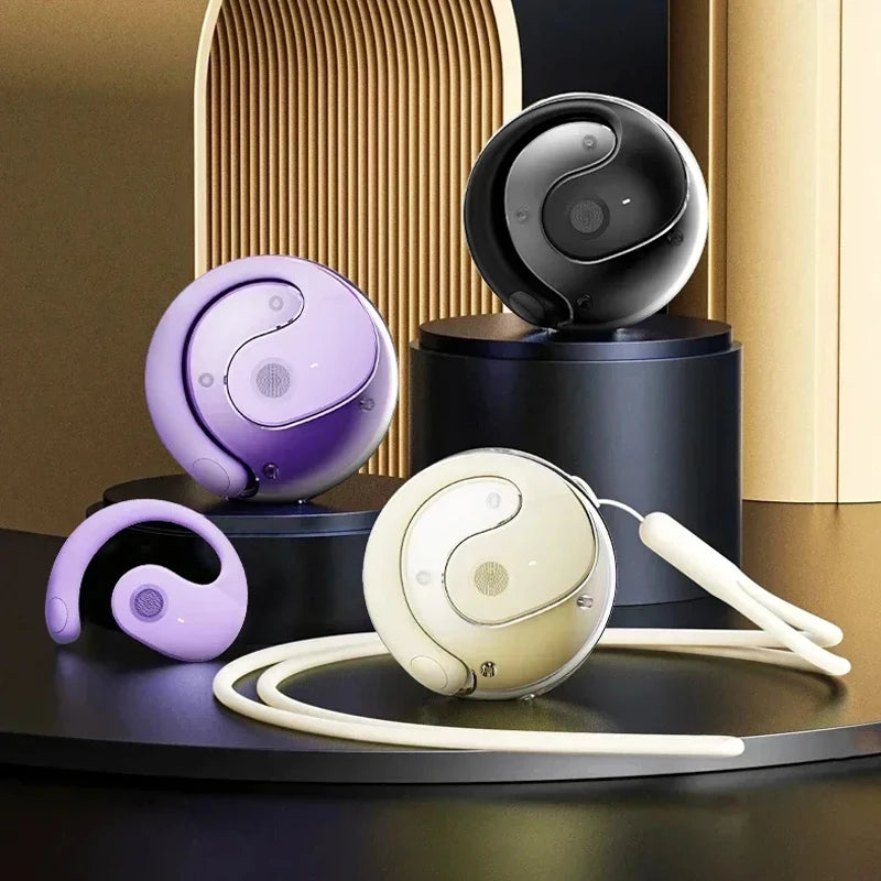 OWS Wireless Headphones Comfortable Ear Hook Touch Control Earbuds