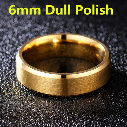 2021 Fashion Charm Jewelry ring men stainless steel Black Rings For Women