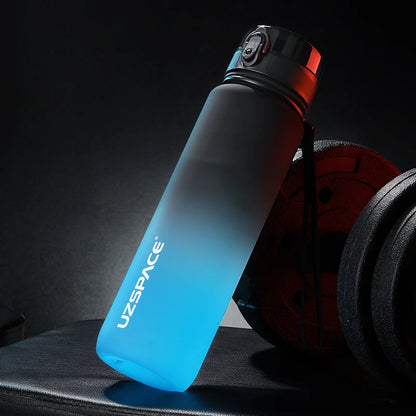 500/800/1000ml Sports Water Bottle Portable Leakproof Shaker Drinkware