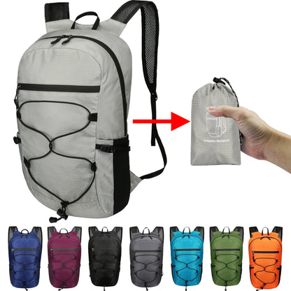 Portable Foldable Backpack Folding Mountaineering Bag Ultralight Outdoo