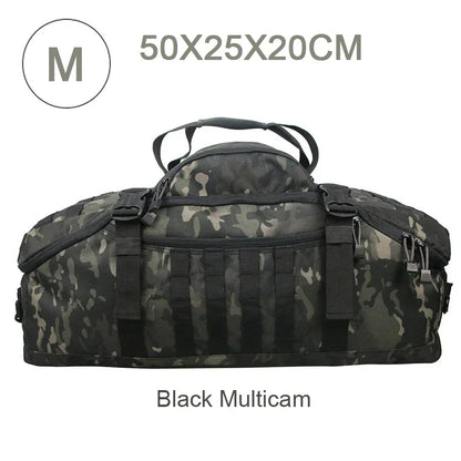 40L 60L 80L Large Duffle Bag Tactical Backpack Outdoor Camping Bags Molle