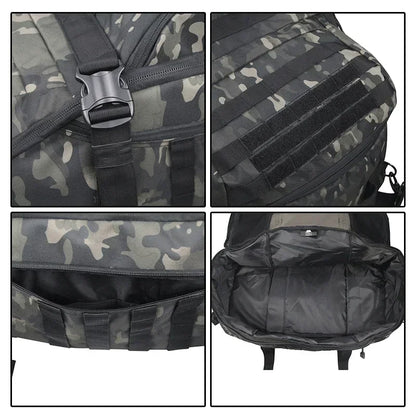 40L 60L 80L Large Duffle Bag Tactical Backpack Outdoor Camping Bags Molle