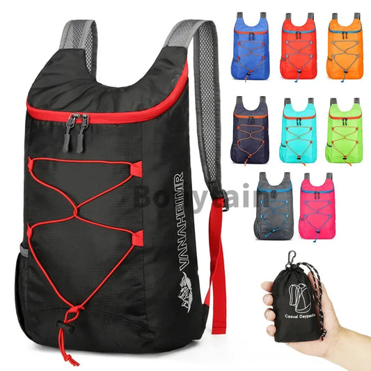 Outdoor Packable Backpack Large-capacity Foldable Camping Backpack Anti-