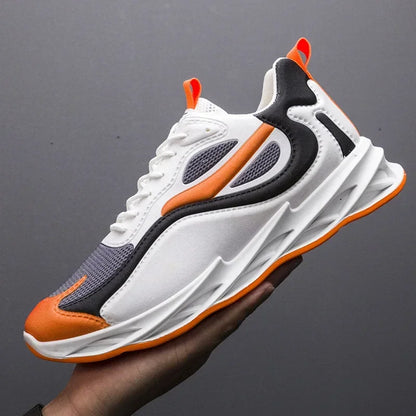 New Trendy Men's Sports Shoes Cushion Running Sneakers Outdoor