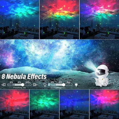 Star Projector Galaxy Night Light Astronaut Space Projector Starry