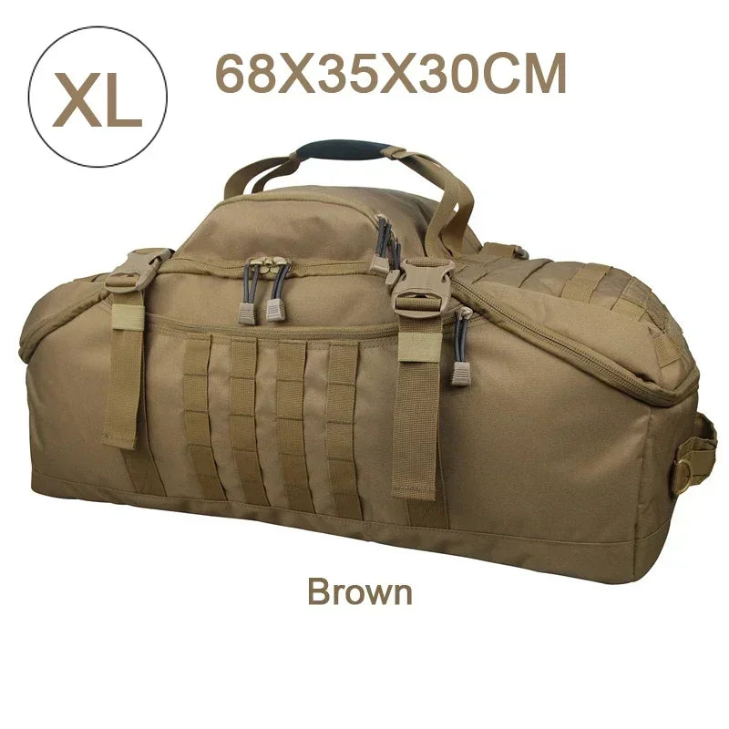 40L 60L 80L Large Duffle Bag Tactical Backpack Outdoor Camping Bags Molle