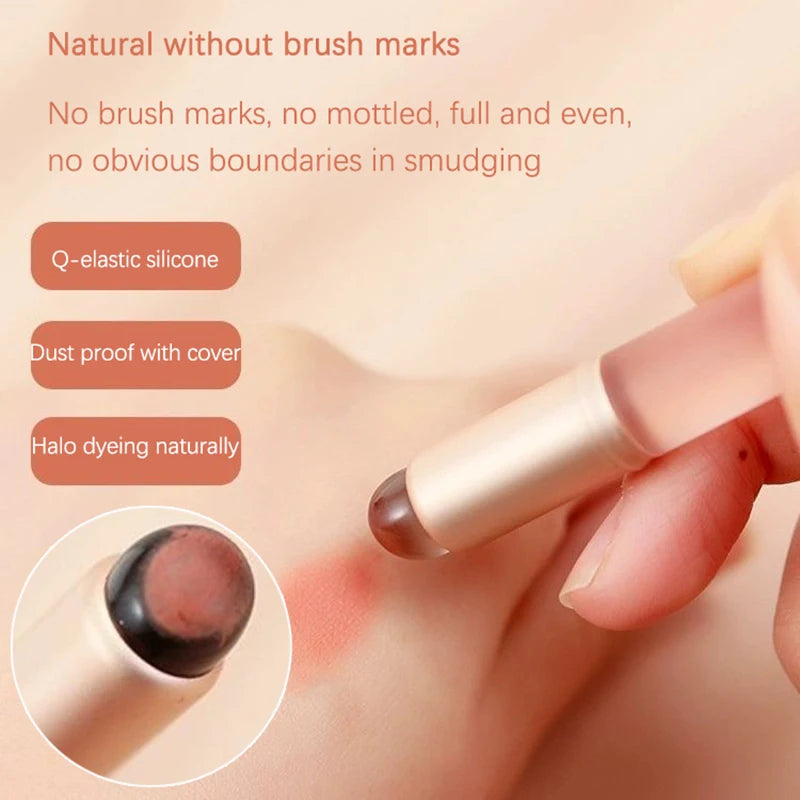 Mini Silicone Lip Brush Concealer Brushe With Cover Lip Mask Applicators