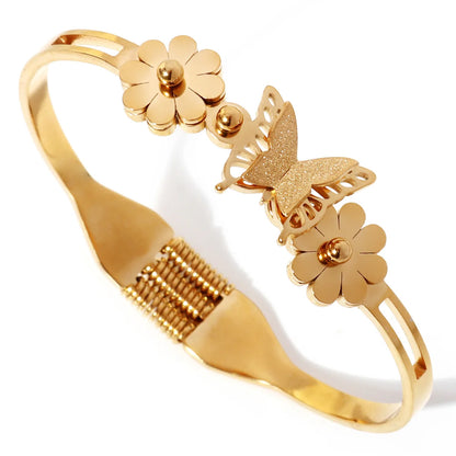 Copper With Zirconium Opening Female Simple Trendy Bracelet Trendy