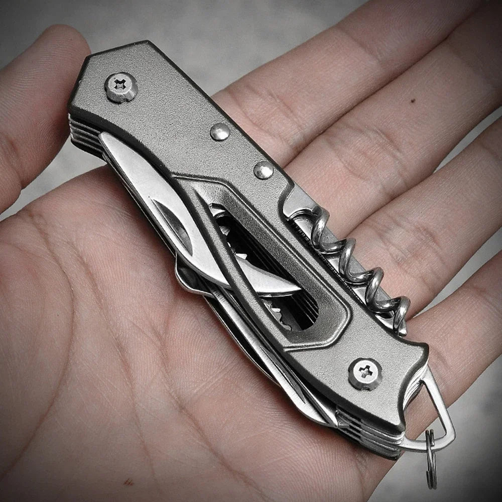 Multi-Functional Swiss Knife Outdoor Camp Multi-Tool Bottle Opener