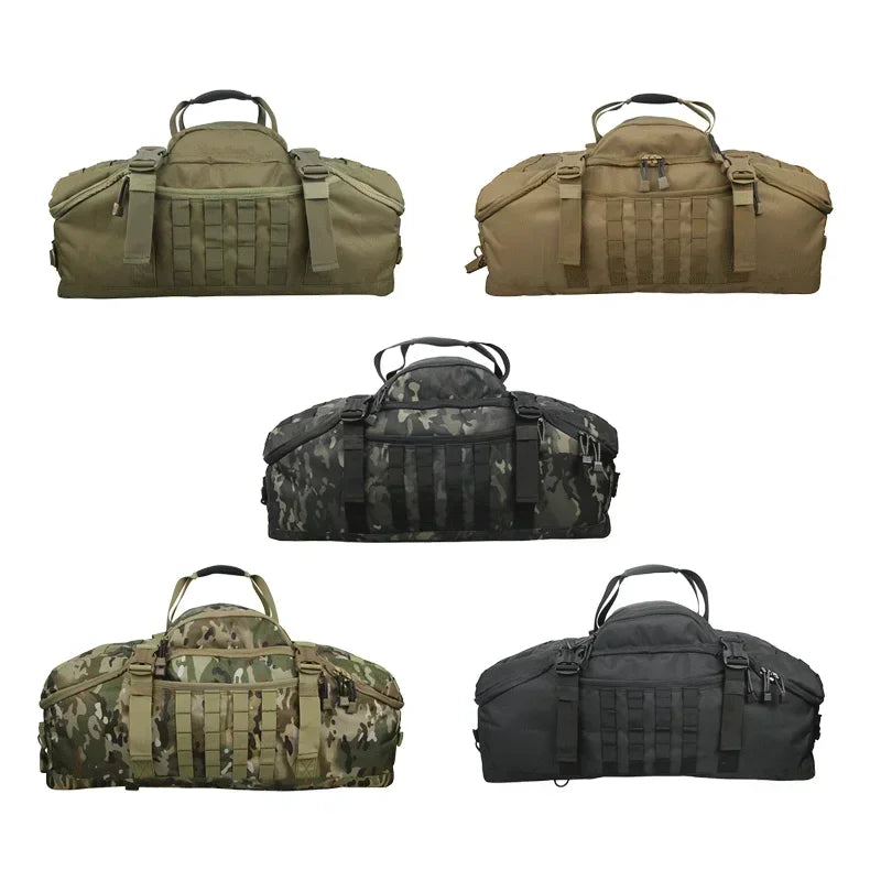 40L 60L 80L Large Duffle Bag Tactical Backpack Outdoor Camping Bags Molle