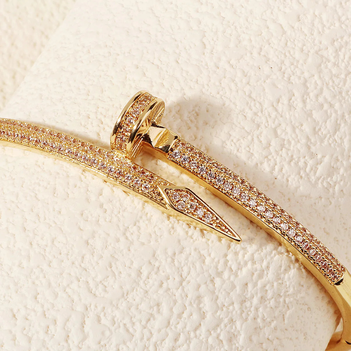 Copper With Zirconium Opening Female Simple Trendy Bracelet Trendy