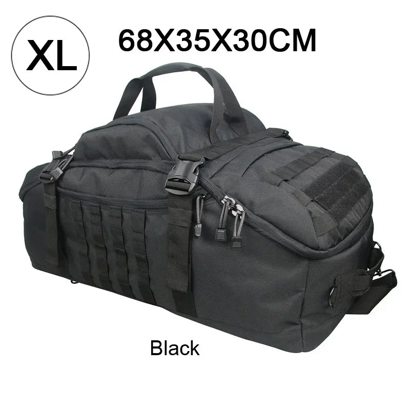 40L 60L 80L Large Duffle Bag Tactical Backpack Outdoor Camping Bags Molle