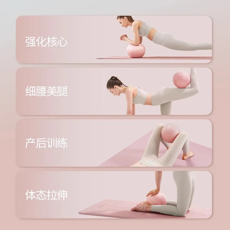 Women Gym Yoga Fitness Ball Thickening Type Anti-explosion Diameter