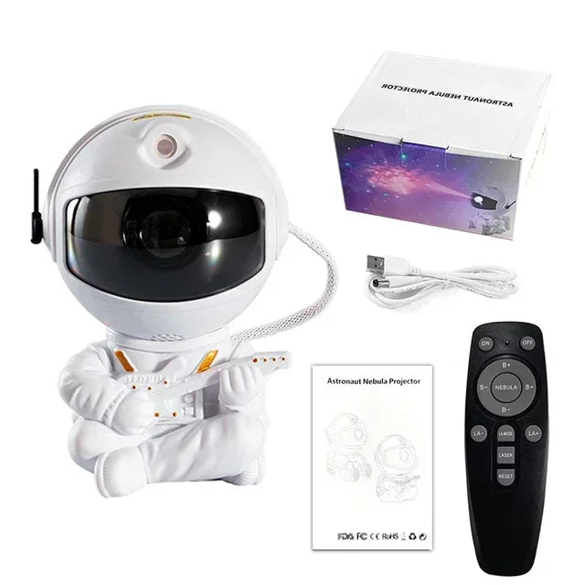 Star Projector Galaxy Night Light Astronaut Space Projector Starry