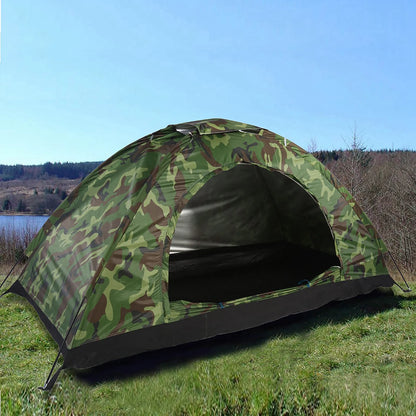 Camouflage Tent One Person Tent Outdoor Camouflage UV  Waterproof