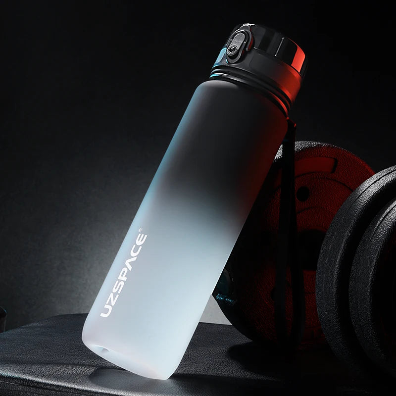 500/800/1000ml Sports Water Bottle Portable Leakproof Shaker Drinkware