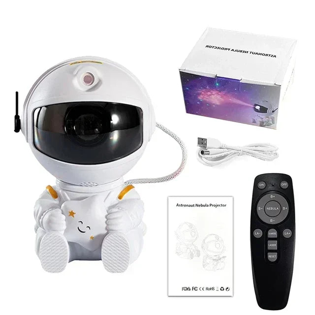 Star Projector Galaxy Night Light Astronaut Space Projector Starry