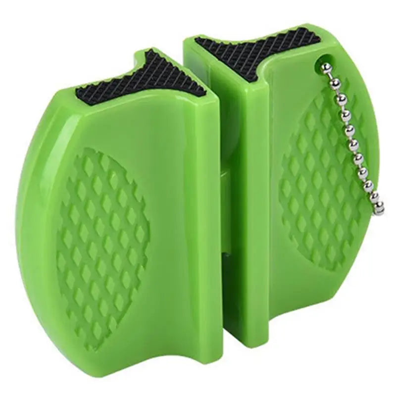 Mini Dual-sided Knife Sharpener, Portable Outdoor and Kitchen Tool for