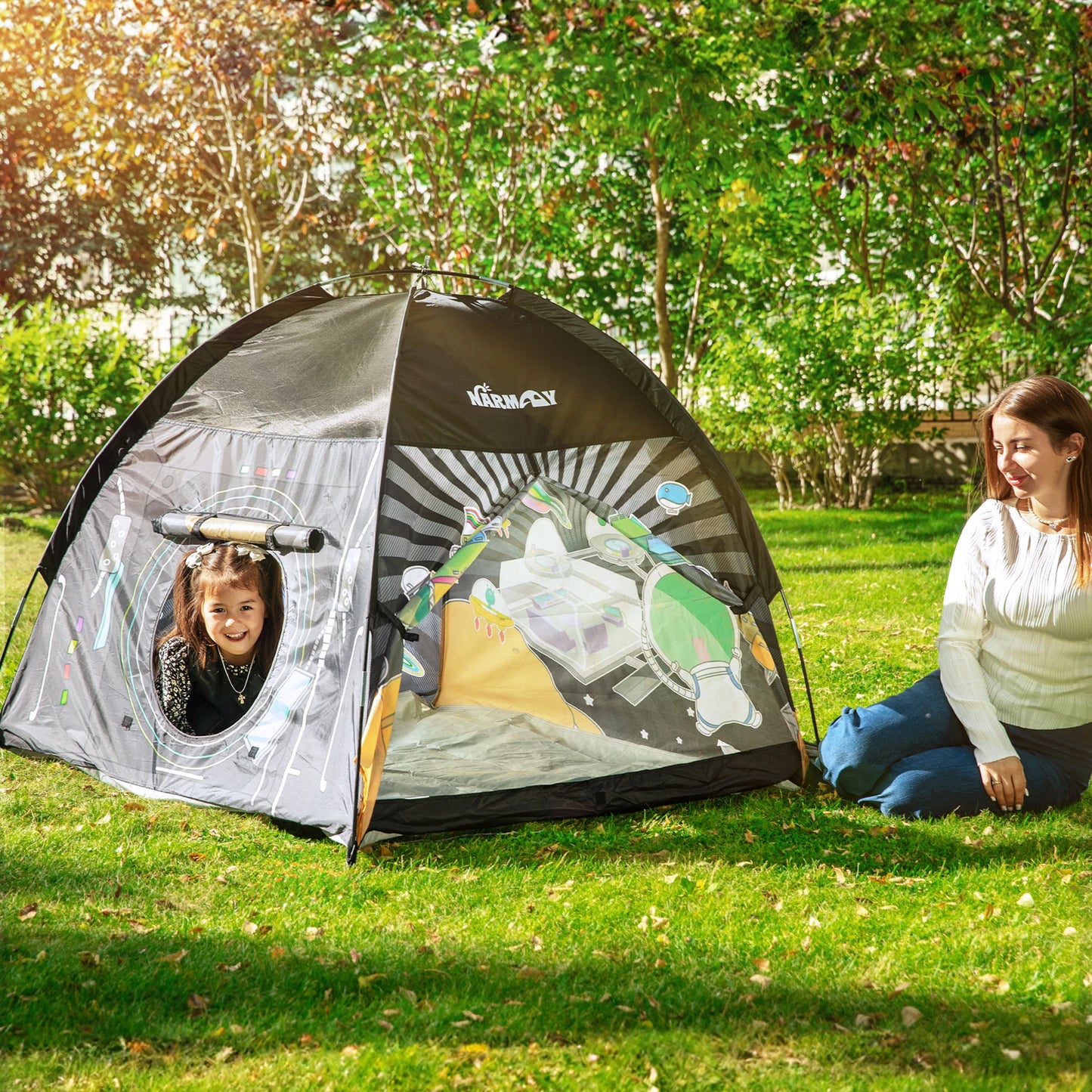 NARMAY Play Tent Space World Dome Tent for Kids Indoor / Outdoor