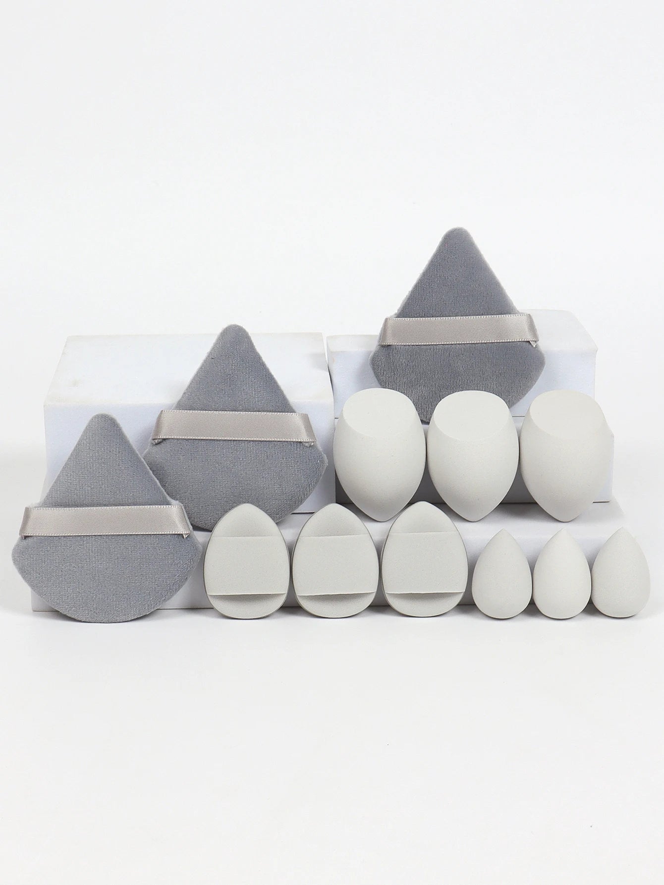 12-Piece All-Purpose Makeup Sponge Set, Made of 3 Loose Powder