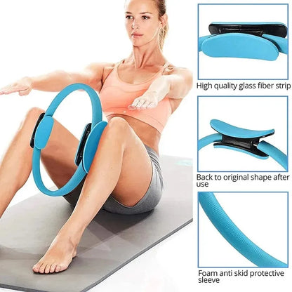 Yoga Fitness Pilates Ring Yoga Ring Open Back Ring Magic Ring Pelvic