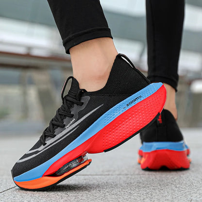 High Quality Marathon Men Sports Running Shoes Air Cushion Breathable