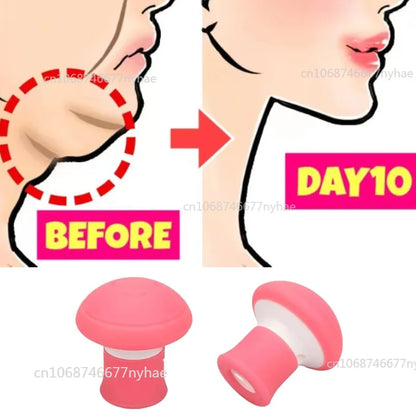Fast Thin Face Silica Gel Mouth Jaw Exerciser Slimming Face Lift Tool Chin