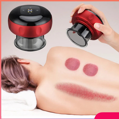 Intelligent Vacuum Cupping Massage Device Electric Heating Scraping