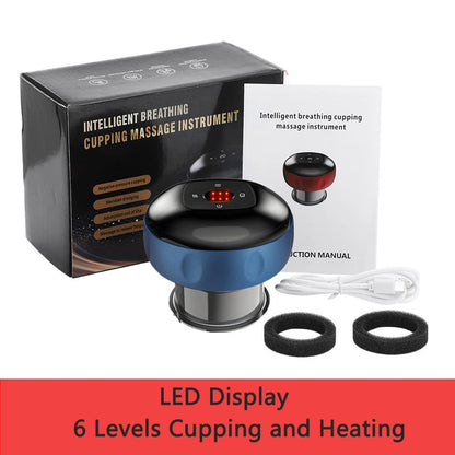 Intelligent Vacuum Cupping Massage Device Electric Heating Scraping