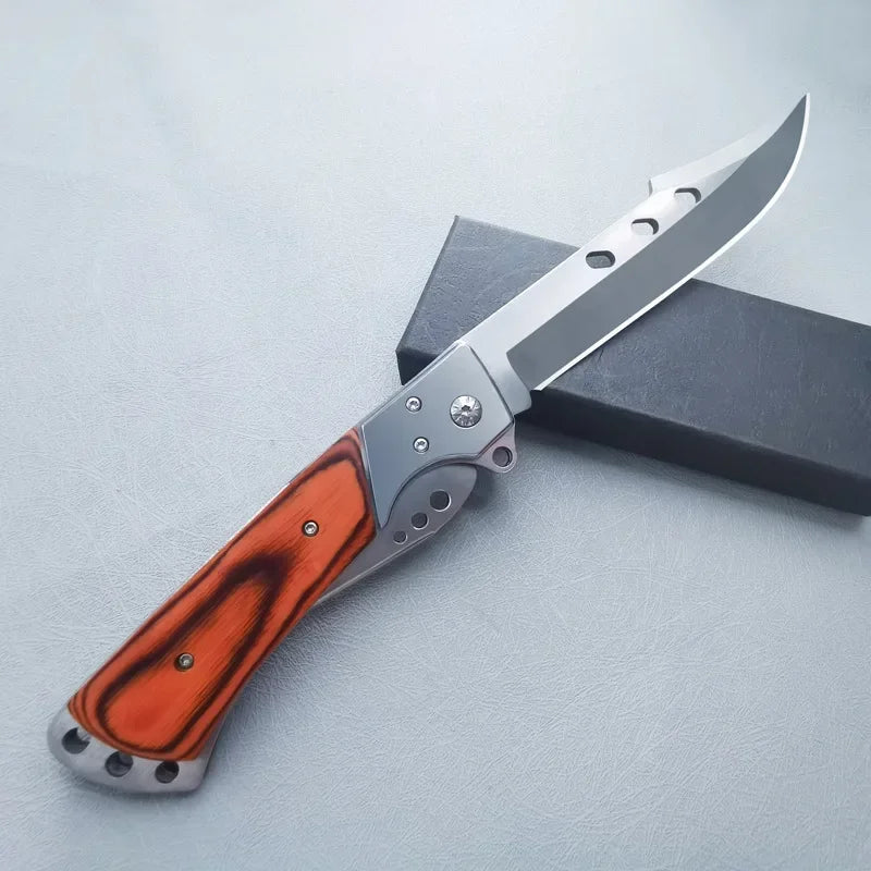 Camping Portable Folding Knife for Men Outdoor Steel Multitool Military