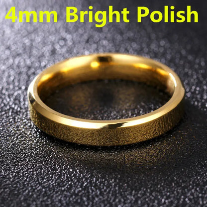 2021 Fashion Charm Jewelry ring men stainless steel Black Rings For Women