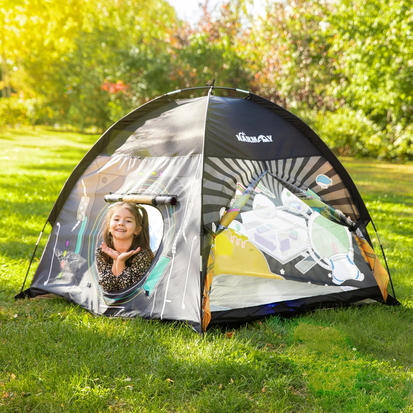 NARMAY Play Tent Space World Dome Tent for Kids Indoor / Outdoor