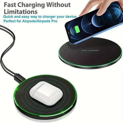 30W Wireless Charger For iPhone 15 14 13 12 X Pro Max Induction Fast