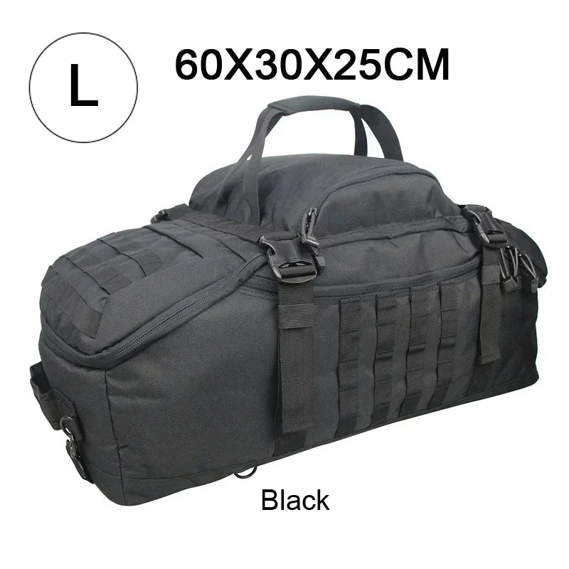 40L 60L 80L Large Duffle Bag Tactical Backpack Outdoor Camping Bags Molle