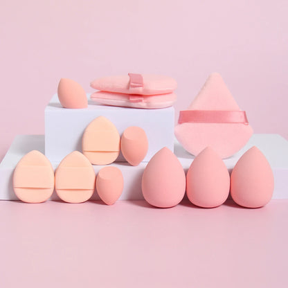 12-Piece All-Purpose Makeup Sponge Set, Made of 3 Loose Powder