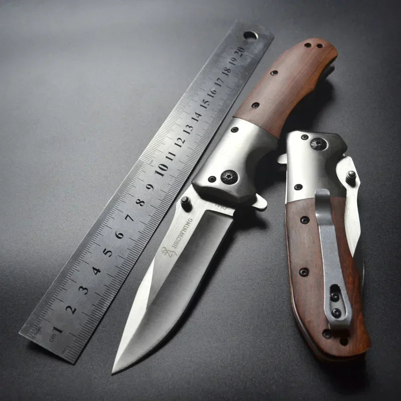 Outdoor Portable Folding Knife for Men High Hardness Survival Military