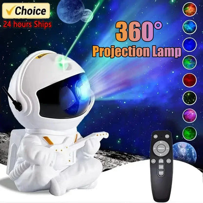 Star Projector Galaxy Night Light Astronaut Space Projector Starry