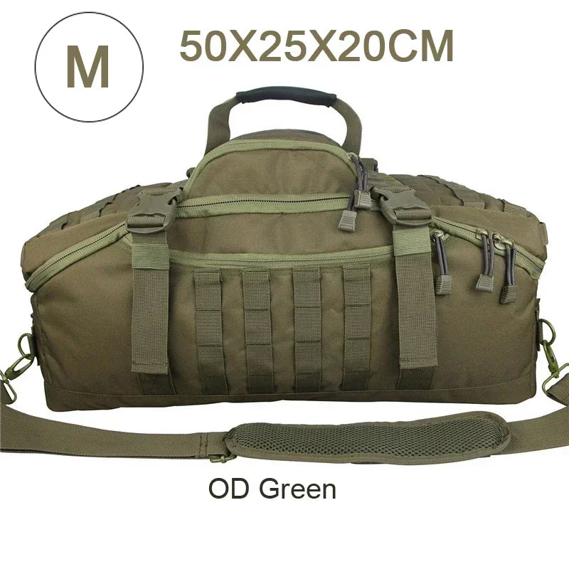 40L 60L 80L Large Duffle Bag Tactical Backpack Outdoor Camping Bags Molle