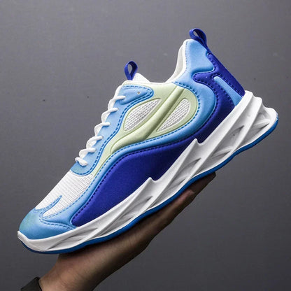 New Trendy Men's Sports Shoes Cushion Running Sneakers Outdoor